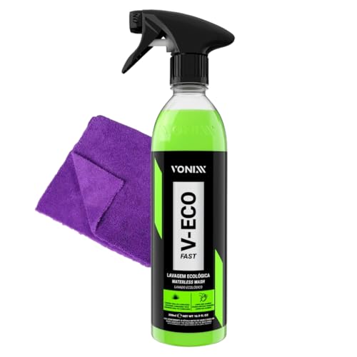 Produto para Lavar Carro a Seco Pronto Uso V-Eco Fast 500ml Vonix...