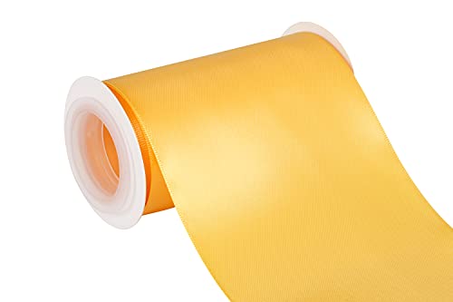 Joycrosso 100mm Double Faced Satin Ribbon 4.5 Meters-Roll Set for Chair Sash Gift Wrapping Party Favor Home Decoration Craft Supplies