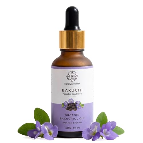 Image of Bakuchi Oil (Bakuchiol) For Skin & Hair Care | Acne, Aging, Pigmentation & Uneven Tone | Suitable For Sensitive Skin | 100% Pure & Natural- 30ml