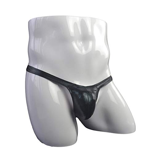 Mens Underwear Thong with Ball Pouch Lingerie Comfort Bulge Enhancement Jock Strap G Strings & Thongs for Men Classic3
