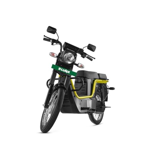 Image of E-Luna X3 Plus High Speed Electric Scooter with charger - Pearl Yellow - Ex-Showroom