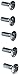Dorman 400-012 1/4"-20 x 3/4" Carriage Bolt