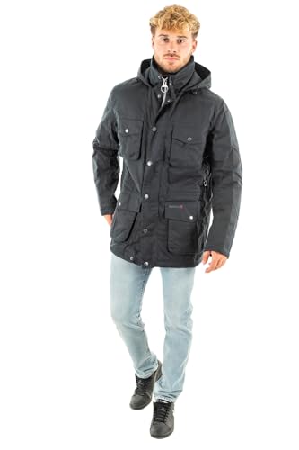 barbour Chaquetas y chaquetas winter corbridge wax ny51 navy, azul, M