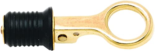 Invincible Marine Brass Snap Drain Plug (1-Inch)