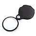 Produktbild Barlingrock 2019 New Folding Magnifier with LED Lights Hand-Free Standing Magnifying Glass Lens with Free Leather Pouch Outdoor Camp Mini Pocket 5X Eye Glass Loupe Lens Folding