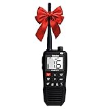 Uniden Atlantis 275 Handheld Two-Way VHF Marine Radio, Floating IPX8 Submersible Waterproof, Large Dual-Color Screen, 6-Watt, All USA/International/Canadian Marine Channels, NOAA Weather Alerts