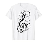 Photo Gallery nota musicale clef bass treble clef tee musica amanti & artisti maglietta Photo Gallery nota musicale clef bass treble clef tee musica amanti & artisti maglietta