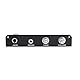 Dilwe SG-20 Silent Guitar EQ Equalizer Tonabnehmer mit Ton-Lautstärkeregler für Luthier DIY Parts