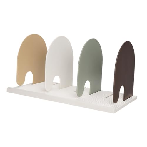 Séparateur vertical pour bureau et rangement de magazines en plastique