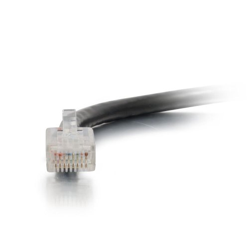 Image of C2G 24401 Cat5e Cable - Non-Booted Unshielded Ethernet Network Patch Cable, Black (75 Feet, 22.86 Meters)