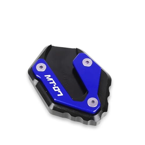 Béquille latérale CNC moto Yamaha en roadtrip Tracer 700 XSR700 YZF-R7 bleu