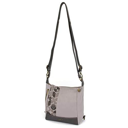 CHALA Retro Convertible Purse - Crossbody, Backpack, and Shoulder Purse - Gray4