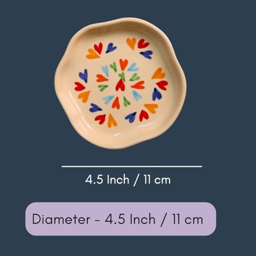 Image of WEAVING HOMES Handcrafted Ceramic #LoveisLove Mug & #LoveisLove Dessert Plate, Serveware, Kitchenware, Ceramic Coffee Mugs, Plates, Coffee Cups, Ceramic Plates (Set f 2)