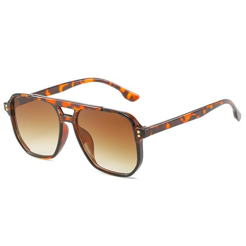 Lunettes de soleil double pont contre l'éblouissement solaire avec verres dégradés confort