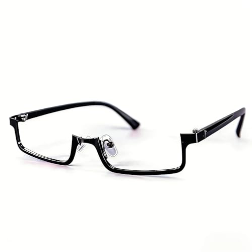 NYMICL Rize Cosplay Glasses Anime Glasses Black Without Lenses
