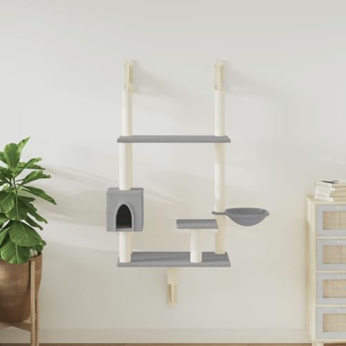 Arbre à chat mural pour grands chats afin de protéger vos meubles