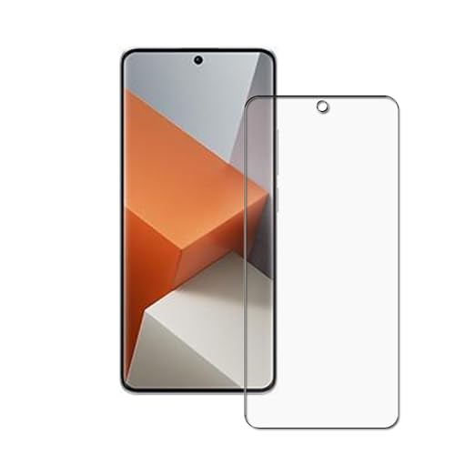 Image of DOMCHI Compatible for Redmi Note 13 Pro Plus Front Unbreakable 5D Screen Protector glass guard 46mm, full screen covered full protection(IT'S NOT TEMPERED GLASS)