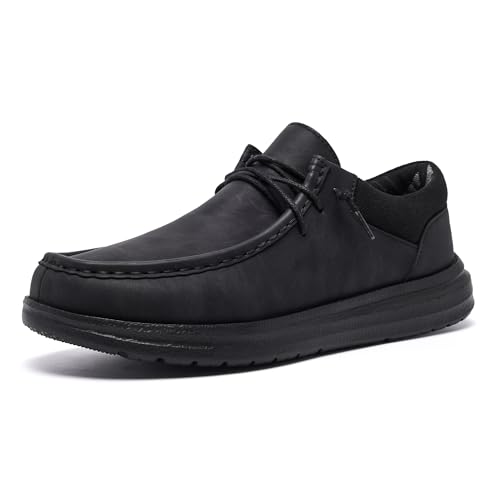 Image of FW FRAN WILLOR Mens Wide Shoes Width Toe Box Slip-on Loafers Casual Walking Shoes for Men