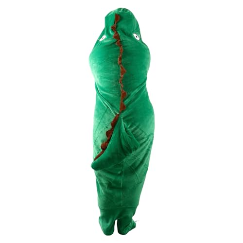 Sac de couchage dinosaure et couverture à capuche
