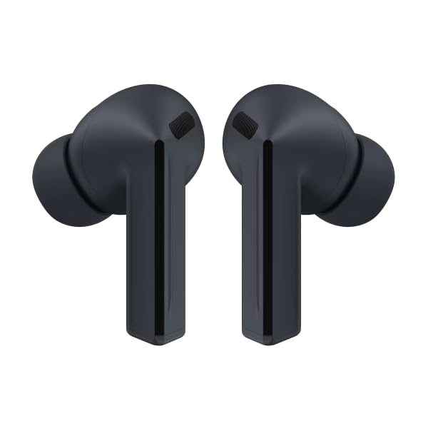 Samsung Galaxy Buds3 FE bezprzewodowe słuchawki, zrównoważony dźwięk, dźwięk 360, aktywna redukcja szumów i wyraźne połączenia, proste sterowanie, Gemini AI, czarne 2025 [wersja włoska]