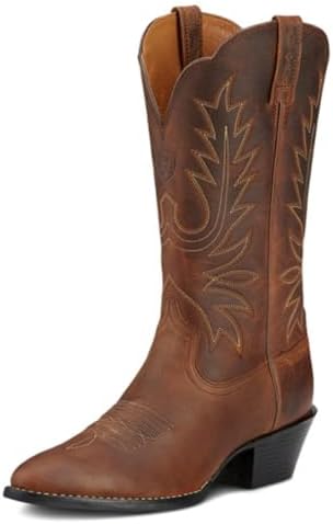 Ariat Women's Heritage Western R Toe Western Cowboy Boot