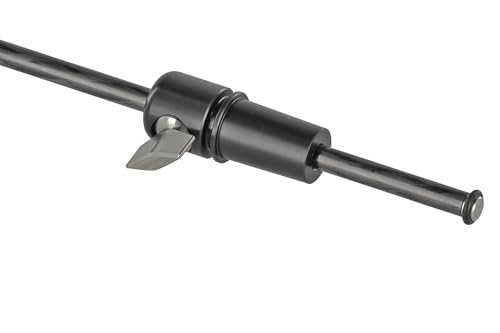 Nürnberger Cellostachel - Stachel für Cello - Konus 23/25 mm - Hochfester Carbonrohrstab Ø 10 mm - Herausnehmbar - Kunststoffbirne - Made in Germany