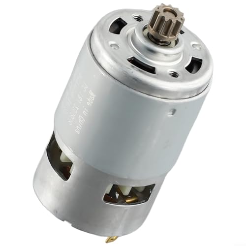 RS775 - Motor de 11 dientes de 18 V CC para sierra alternante con ventilador de refrigeración, repuesto de engranaje de metal para herramientas de sierra eléctrica