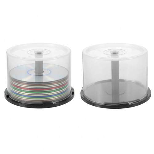 Rangement CD DVD transparent DOITOOL pour libérer vos étagères surchargées