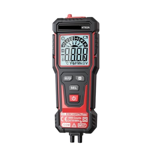 Multimètre numérique à plage automatique HT82A testeur 4000 points