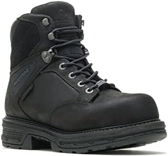 Wolverine Men's Core Hellcat 6 Inch Boot – Waterproof Steel-Toe Work Boot, EH Rated