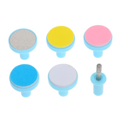 OHPHCALL Nail Trimmer Green Electric Nail File Replacement Pad Gentle Grind Heads for Baby Child