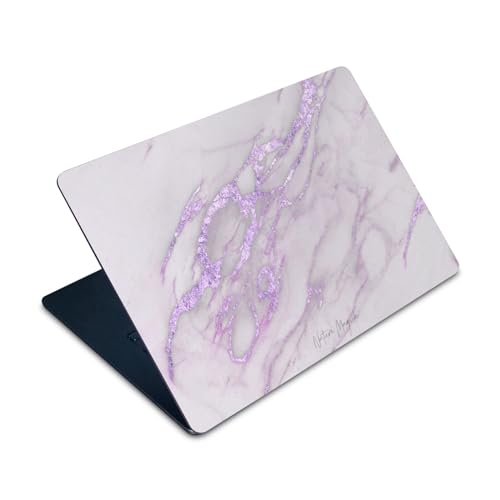 Autocollant peau vinyle Apple MacBook Air 15 M2 2023 violet marbre protection coque