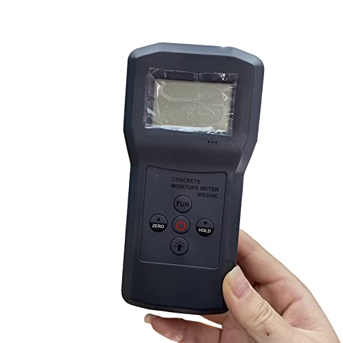 CNYST コンクリート水分計 コンクリート水分ゲージ 壁面水分測定器 測定範囲 0〜70 一番大きな10種類のコード化された素材をテスト可能 バックライト付きデジタルディスプレイ 木材、コンクリート、ガラスなどの含水率測定用