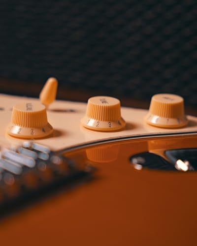 Image of Magna ST20M Beginner Electric Guitar | Maple Neck & Fretboard | HSS Pickup Setup | 22 Frets | Chrome Hardware | Gig Bag Included (EARTH BURST)