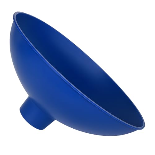 Extra-Large 10-Inch Industrial Wide-Mouth Funnel for Water Softener Brine & Resin Tanks BPA-Free HIPS Plastic Made in USA