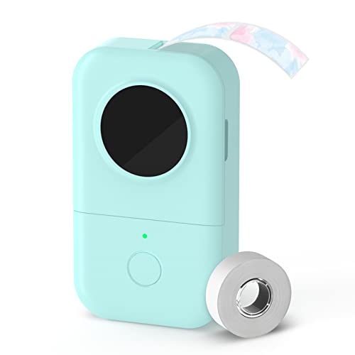 Phomemo Label Maker, D30 Bluetooth Label Maker Machine with Tape, Portable Mini Label Printer for Home Organization & Office Labeling, Green
