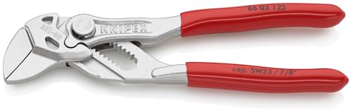 Image of KNIPEX Tools 86 03 125, 5-Inch Mini Pliers Wrench | bike-hand-tools
