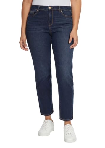 Ella Moss Women's Mid Rise Slim Straight Ankle Jeans
