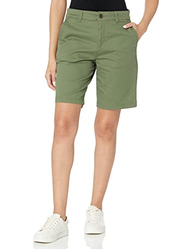 Short Bermuda Gap Femme en tissu tissé uni décontracté chic