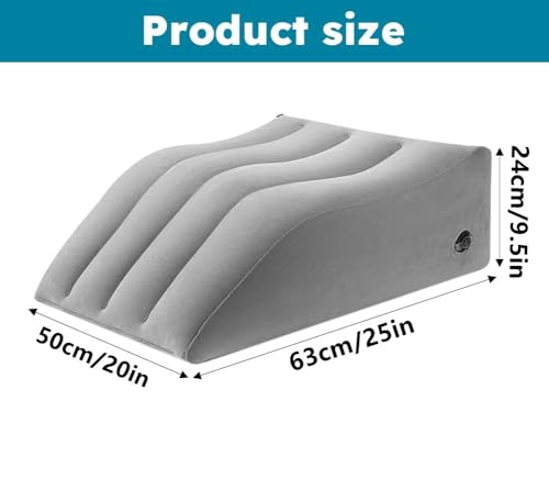 Coussin d'élévation des jambes pour circulation et gonflement - 6