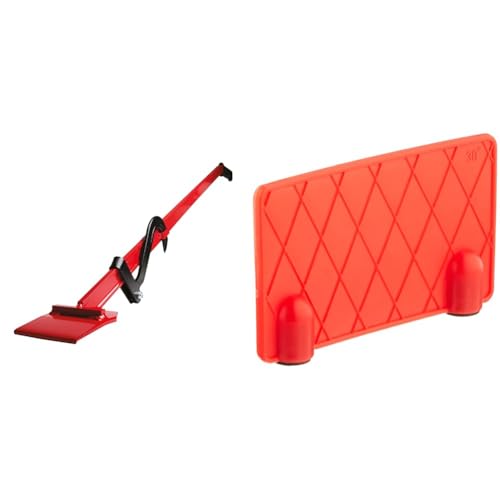 Oregon Schwerlast-Fällheber zum Baumfällen, 130 cm Stammheber, Geschmiedeter Kantheber mit Wendehaken, Ergonomischer Rutschfester Handgriff (536305) & Schärfgitter 30/35 Grad, 90610A