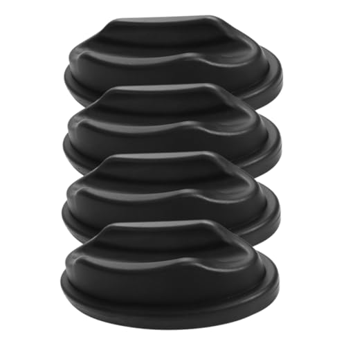 Gogogmee 4Pcs Bike Front Wheel Riser Mat for Indoor Cycling Training Bike Trainer Stand for Mountain and Road Bikes Lightweight and Portable Exercise Accessory