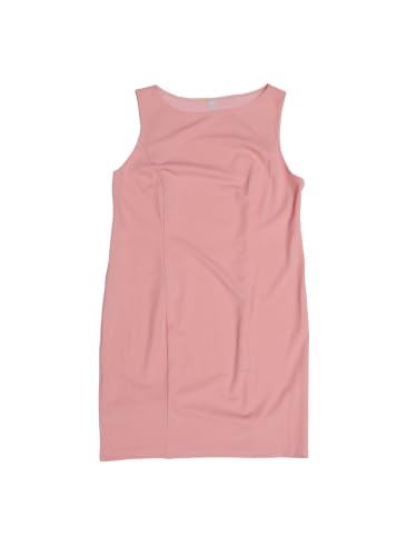 Image of Agnes Orinda Plus Size Sheath Dress for Women Sleeveless Boat Neck Casual Straight Pencil Work Dresses