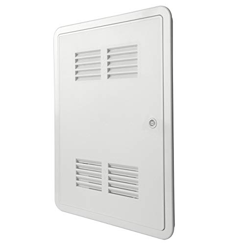 La Ventilazione SIG3040B Puerta de inspección de Gas de ABS, Color Blanco, 335x435 mm Cover