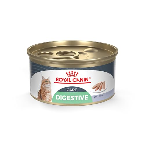 Royal Canin Feline Care Nutrition Digestive Care Adult Loaf in Sauce Cat Food, 3 oz (Pack of 24)