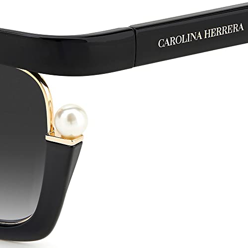 Carolina Herrera CH 0002/S Black/Dark Grey Shaded 53/21/140 women Sunglasses4