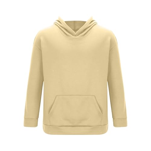 Mens Track Suits 2 Piece Set Solid Color Long Sleeve Hooded Sweatshirt Elastic Waist Casual Suit with Pockets2