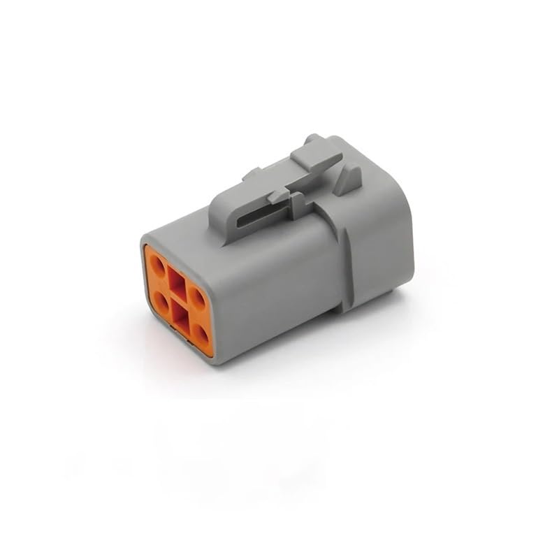 DTP06-2S Type Automotive Waterproof Connector high Current Heavy Truck Wiring Harness Male and Female Plug DTP04-2P(4p Whole Sets,100 Sets)