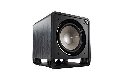Polk Audio HTS 12 Aktivsubwoofer für Heimkino Soundsysteme und Musik, 12" Bass Box, 400 Watt, Schwarz - Image 5