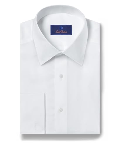 Mens Regular Fit Boxed French Cuff Formal Shirt